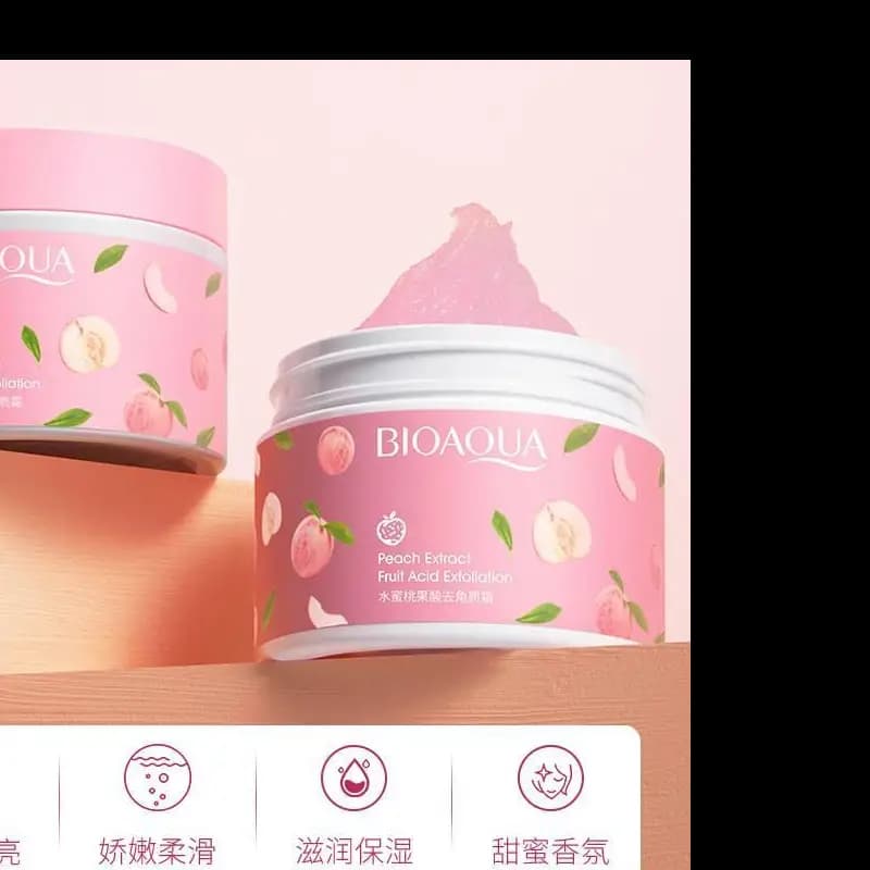 Whetting and brighting exfoliating gel