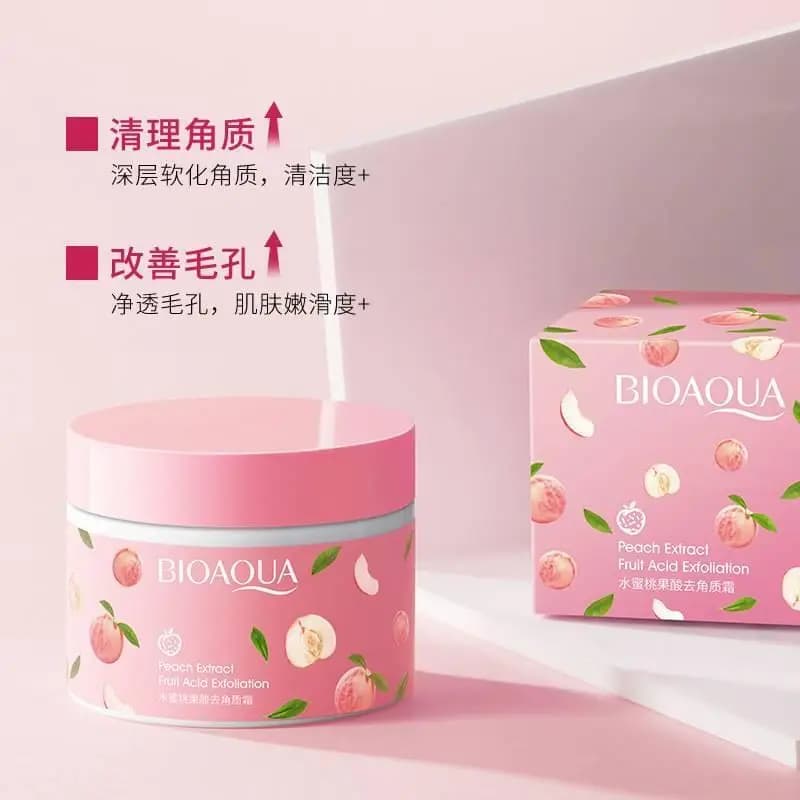 Whetting and brighting exfoliating gel